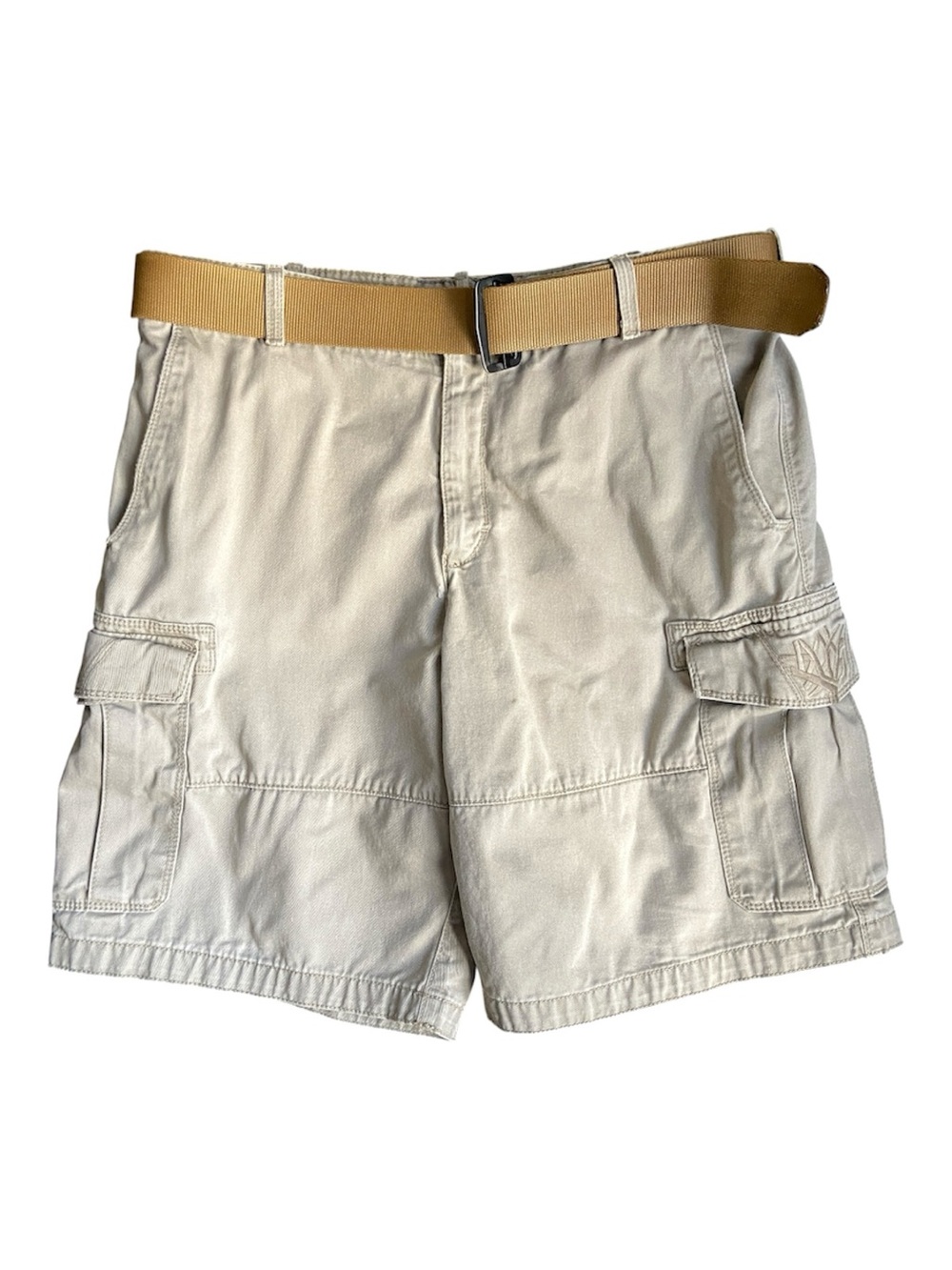 Timberland | Men’s Cotton Cargo Shorts Beige | Size W36